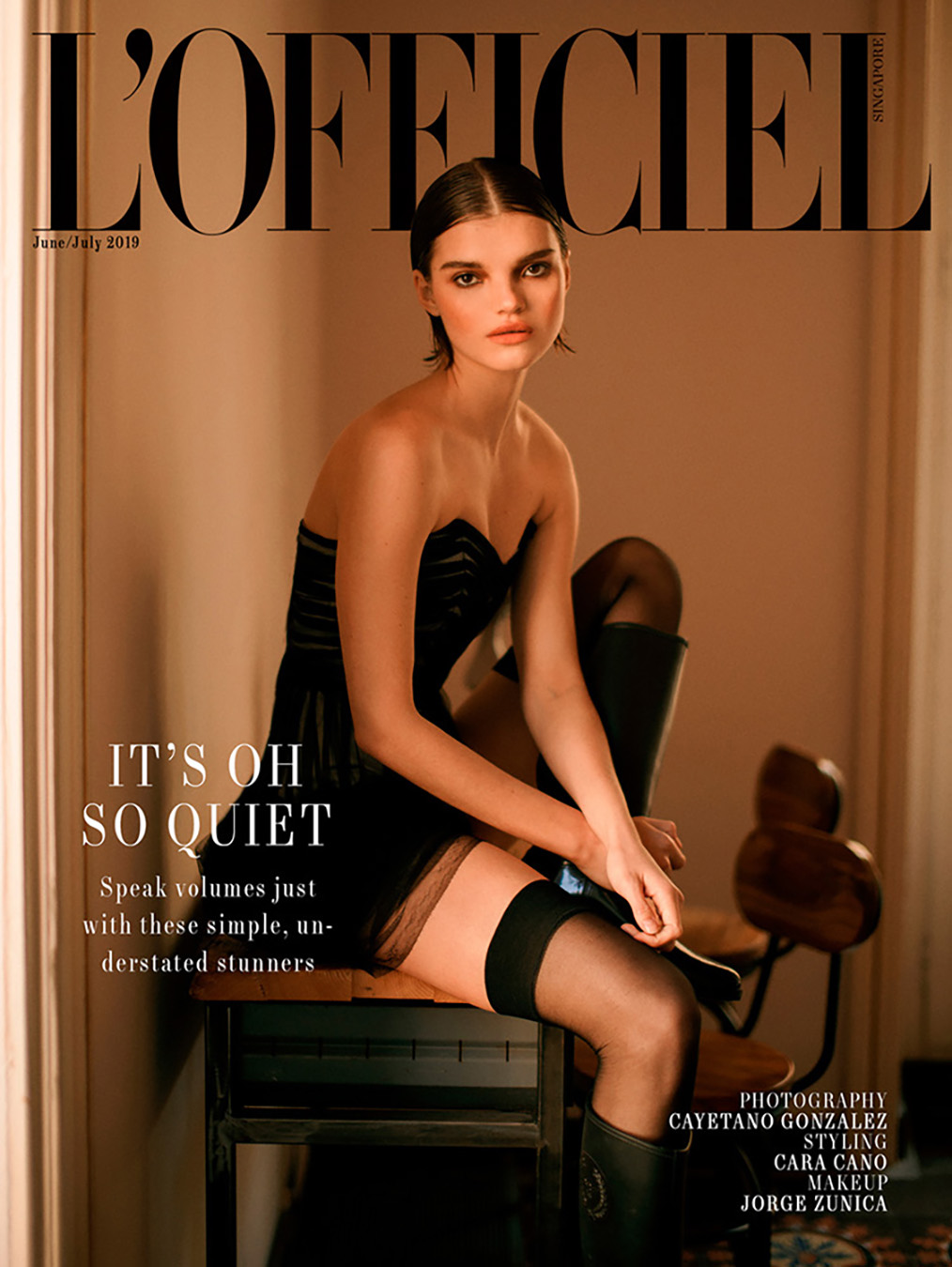 portada para L'Officiel Singapore